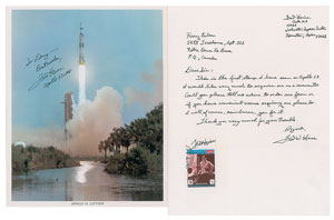 Lot #412 Fred Haise - Image 1