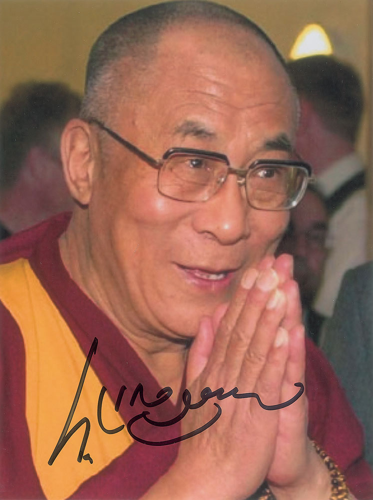 Lot #335  Dalai Lama
