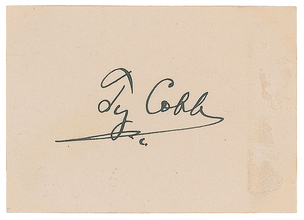 Lot #194 Ty Cobb
