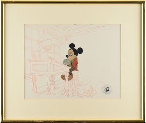 Lot #689 Mickey Mouse production cel from Mickey's Christmas Carol - Image 2