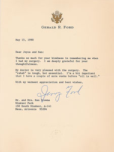 Lot #118 Gerald Ford - Image 2