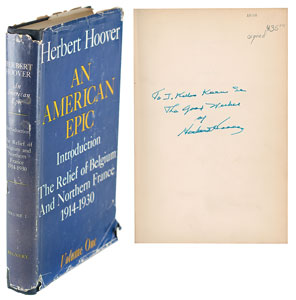 Lot #132 Herbert Hoover - Image 1