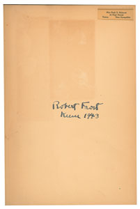 Lot #736 Robert Frost - Image 2
