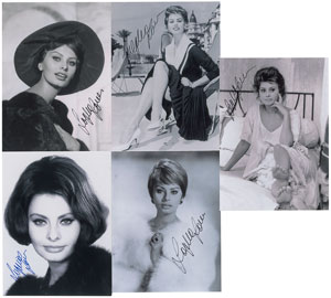 Lot #937 Sophia Loren - Image 1