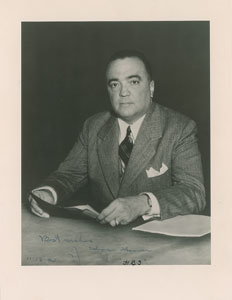 Lot #361 J. Edgar Hoover - Image 1