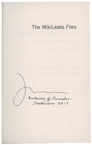 Lot #310 Julian Assange - Image 2