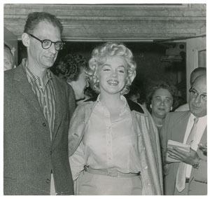 Lot #951 Marilyn Monroe and Arthur Miller