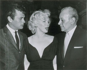 Lot #955 Marilyn Monroe and Tony Curtis