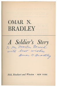 Lot #505 Omar Bradley