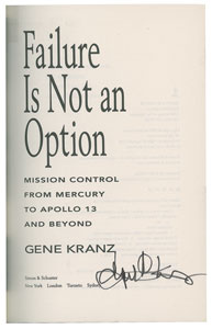 Lot #602  Mission Control: Kranz and Kraft - Image 1