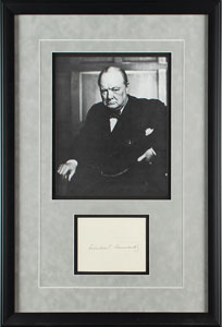 Lot #284 Winston Churchill