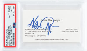 Lot #459 Alan Greenspan