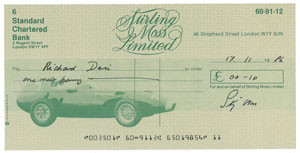 Lot #1031 Stirling Moss - Image 1