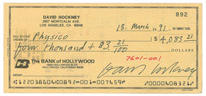 Lot #588 David Hockney - Image 1