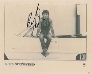 Lot #839 Bruce Springsteen