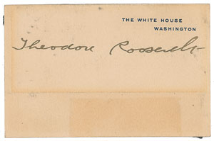 Lot #178 Theodore Roosevelt - Image 1