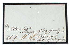 Lot #394 Moses Montefiore - Image 1