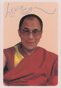 Lot #336  Dalai Lama