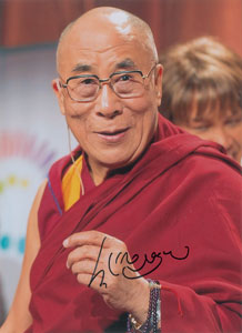 Lot #337  Dalai Lama - Image 1