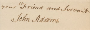 Lot #1 John Adams - Image 2