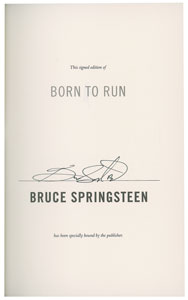 Lot #838 Bruce Springsteen