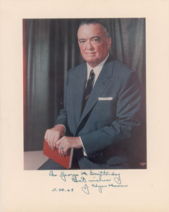 Lot #362 J. Edgar Hoover - Image 1