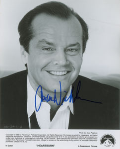 Lot #962 Jack Nicholson