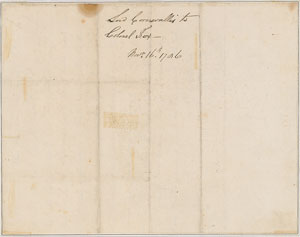 Lot #482 Charles Cornwallis - Image 3