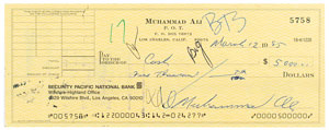 Lot #990 Muhammad Ali