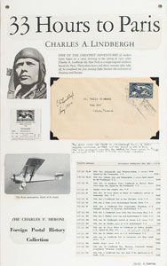 Lot #217 Charles Lindbergh