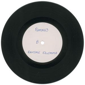 Lot #2587  Ramones 45 RPM 'Bonzo Goes to Bitburg / Daytime Dilemma' Test Pressing - Image 2