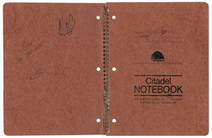 Lot #9285  Prince's Handwritten Lyrics and Sketch Notebook - Image 15