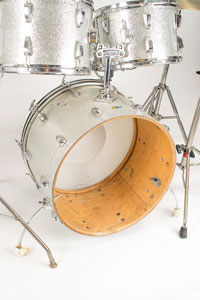 Lot #9163  Boston: Sib Hashian's Stage-Used Drums - Image 17