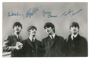 Lot #9034 Paul McCartney Signed Promo Card - Image 2