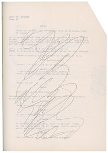 Lot #9293  Prince's Hand-Edited Graffiti Bridge Script - Image 8
