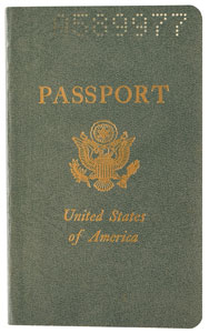 Lot #9174  Boston: Sib Hashian's Passport - Image 2