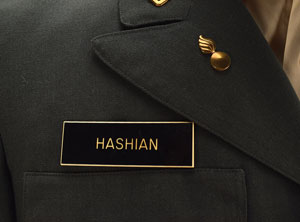 Lot #9171  Boston: Sib Hashian's Pair of Army Service Uniforms and Helmet - Image 3