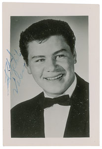 Lot #9143 Ritchie Valens Signed Photograph