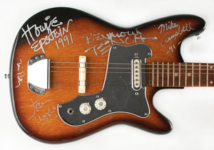 Lot #9218 Tom Petty and the Heartbreakers Signed Guitar - Image 2
