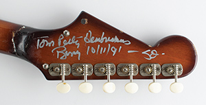 Lot #9218 Tom Petty and the Heartbreakers Signed Guitar - Image 3