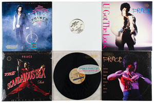 Lot #9303  Prince Group of (6) Promotional Albums