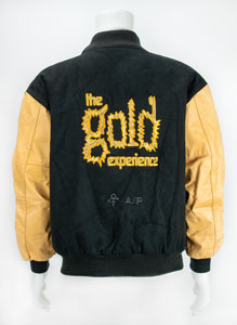 Lot #9301  Prince 'The Gold Experience' Artist Proof Tour Jacket - Image 1