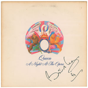 Lot #9120 Brian May Signed Album - Image 1