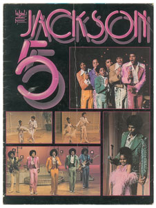 Lot #9281 The Jackson 5 Signed Program - Image 3