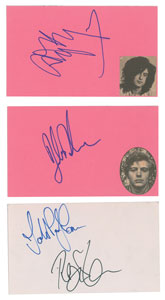 Lot #9096  Led Zeppelin Signatures