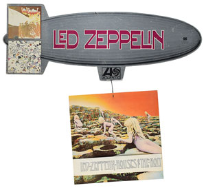 Lot #9100  Led Zeppelin 'Houses of the Holy' Promotional Mobile - Image 1