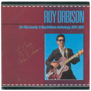 Lot #9141 Roy Orbison Signed Album - Image 1