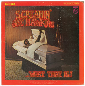 Lot #9134  Screamin' Jay Hawkins Signed Album - Image 2