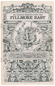 Lot #9094  Grateful Dead Fillmore East Program - Image 1