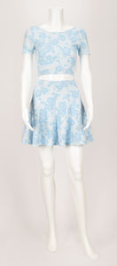Lot #9315 Taylor Swift's Personally-Worn Blue Two-Piece Outfit - Image 1